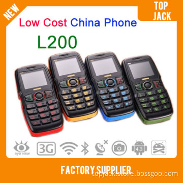 Fashion Design China Mobile Phone L200 Dual SIM Quadband Phone